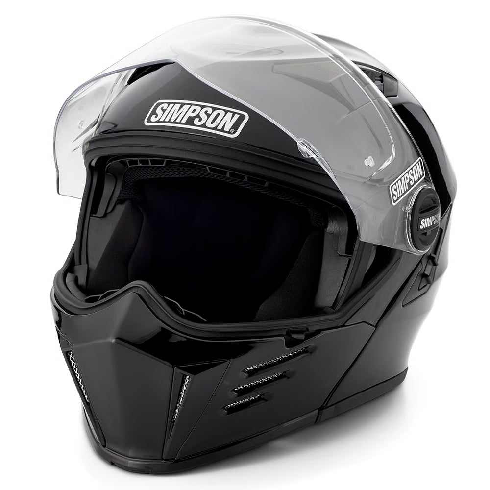 SIMPSON - Mod Bandit Helmet - Black