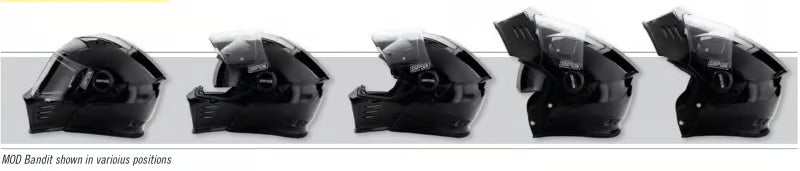 SIMPSON - Mod Bandit Helmet - White