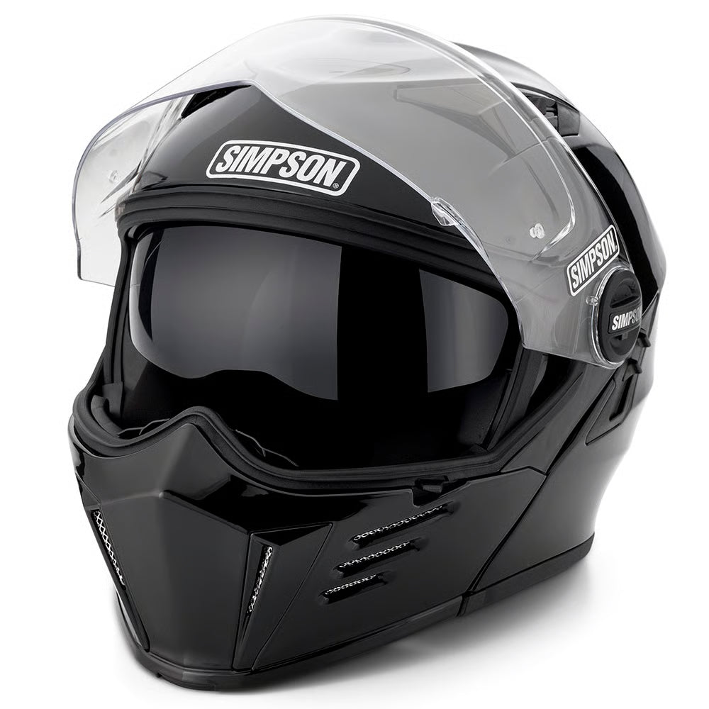 SIMPSON - Mod Bandit Helmet - Black