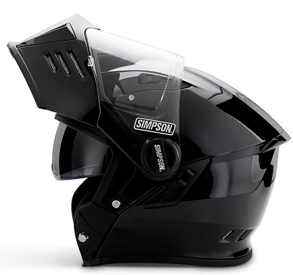 SIMPSON - Mod Bandit Helmet - Black