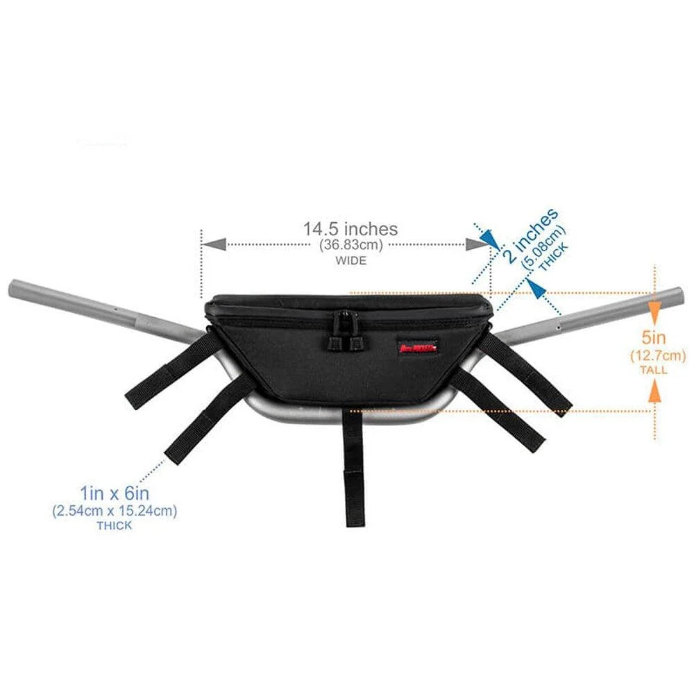 Moto Pockets Adventure Handlebar Bag