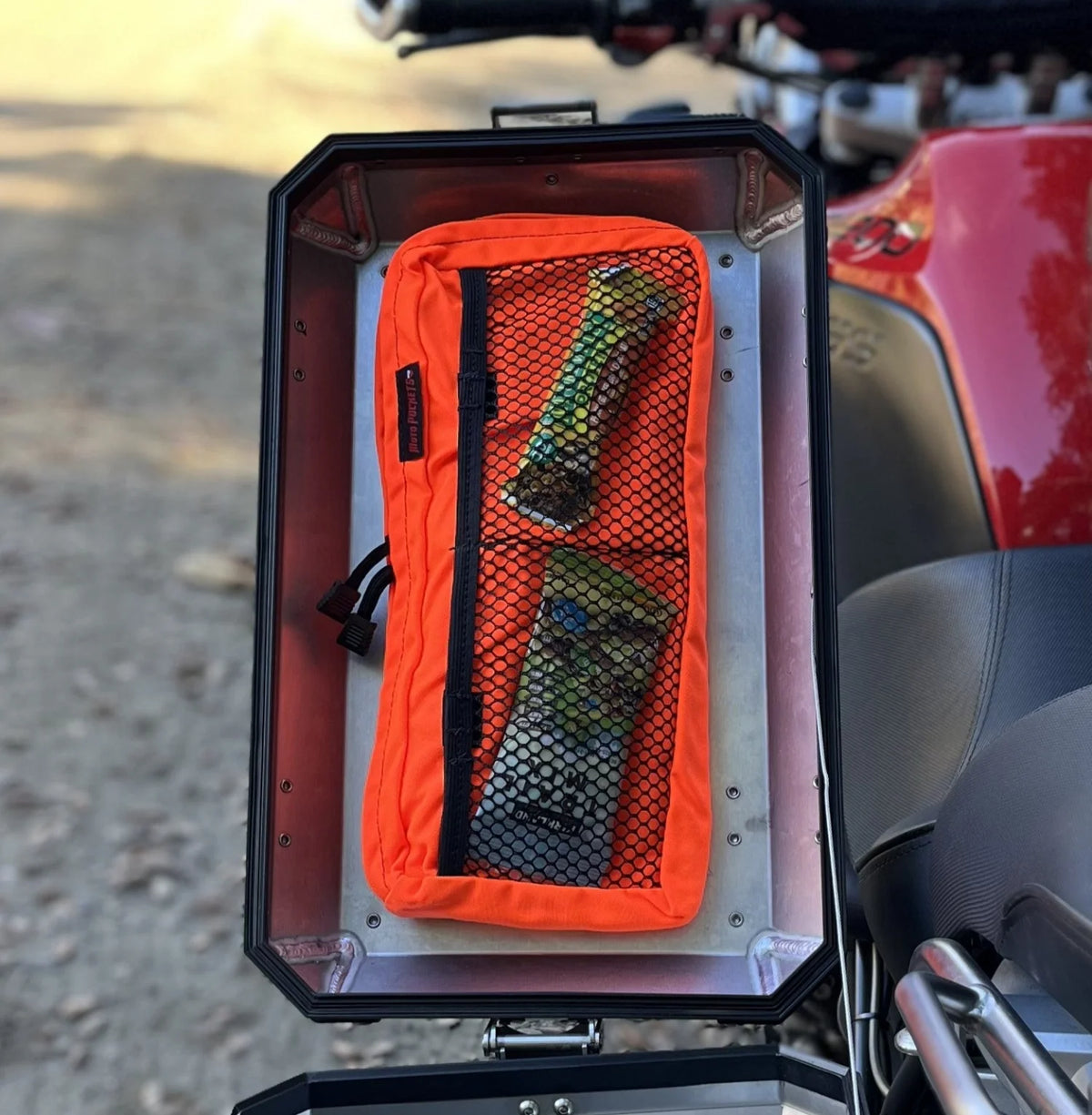 Moto Pockets Pannier / Side Case Lid Bag