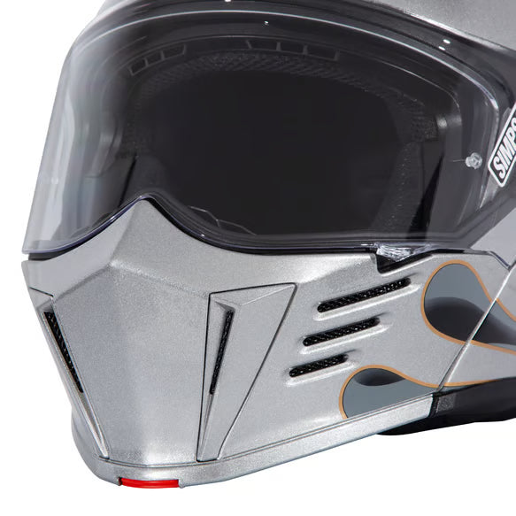 SIMPSON - Mod Bandit Helmet - Wildfire Silver