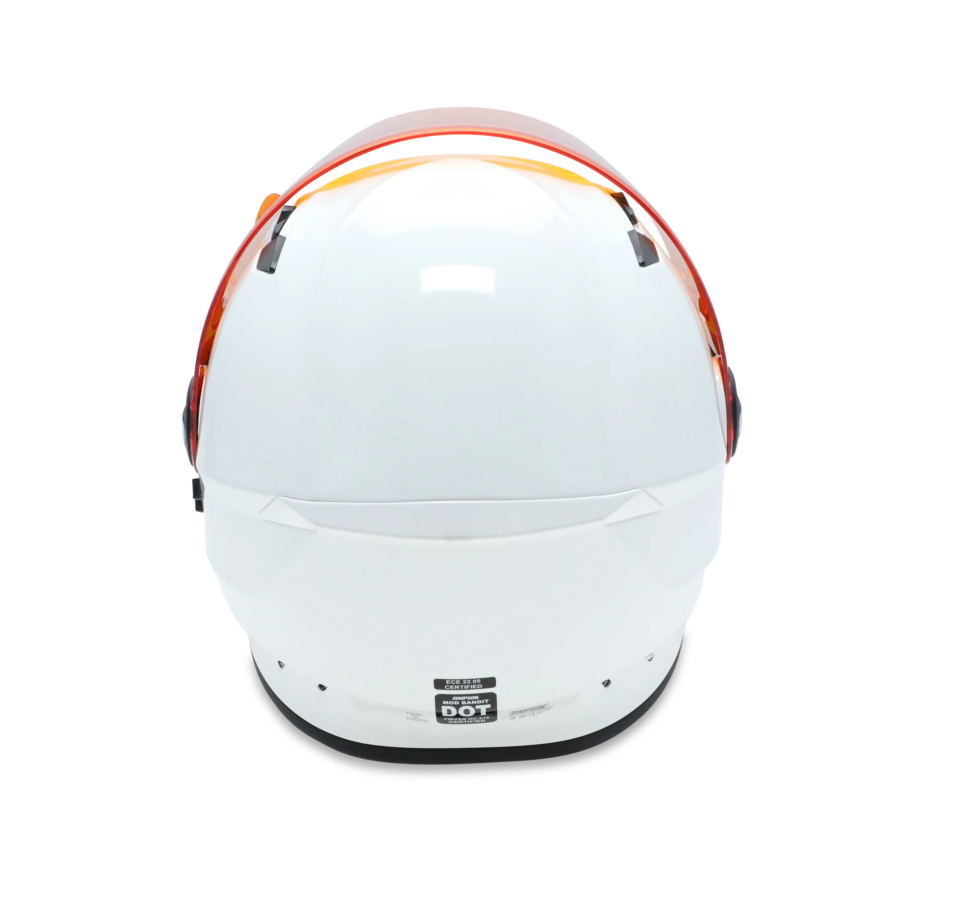 SIMPSON - Mod Bandit Helmet - White