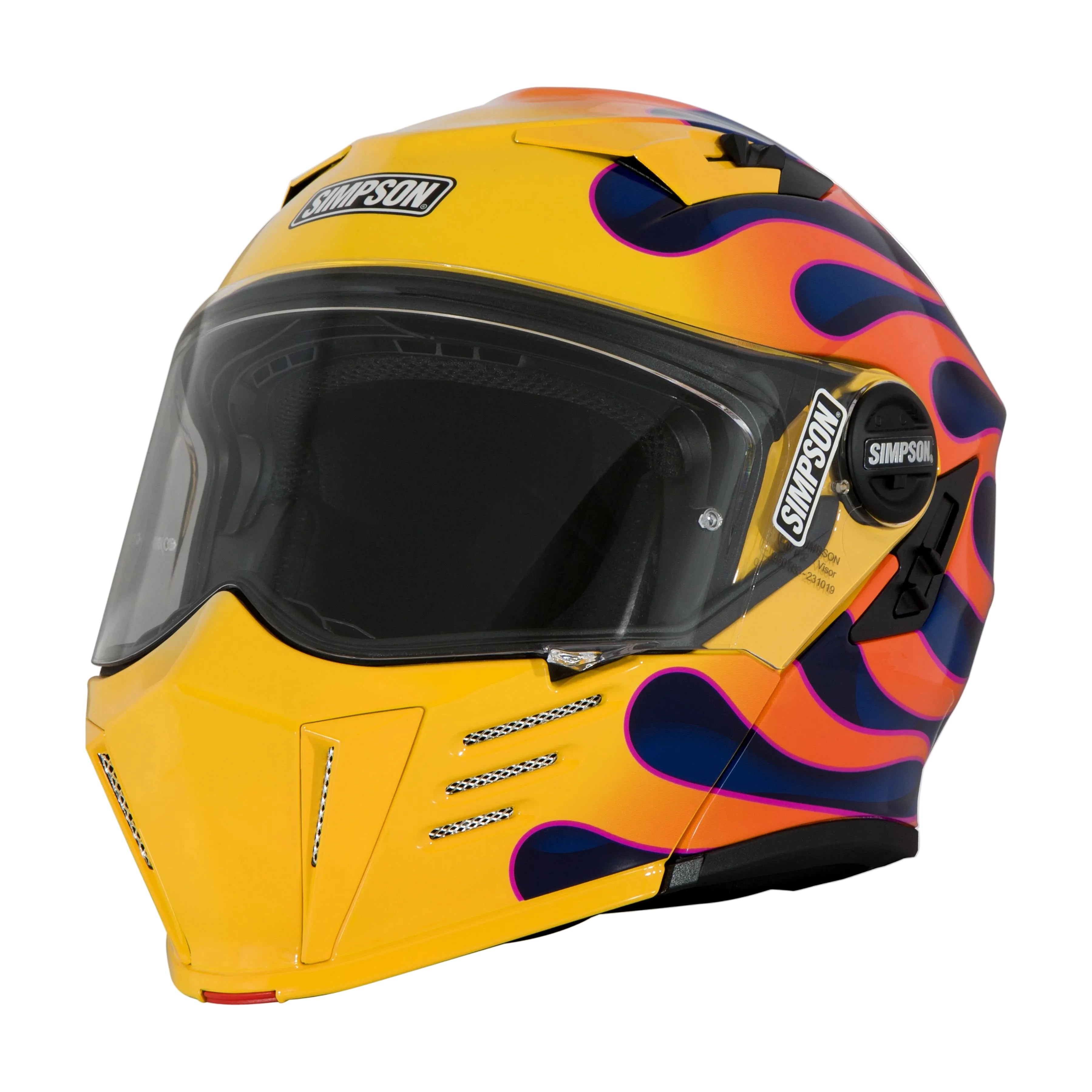 SIMPSON - Mod Bandit Helmet - Wildfire Yellow